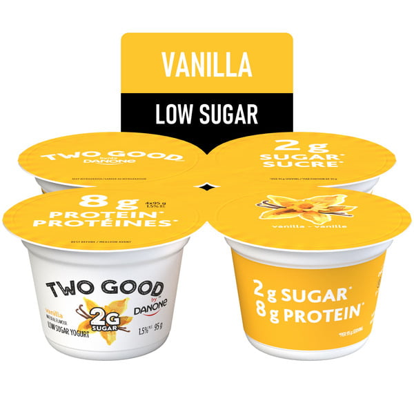 Yogurt Two Good Vanilla Low Sugar Yogurt, 2G Sugar, 8G Protein hero