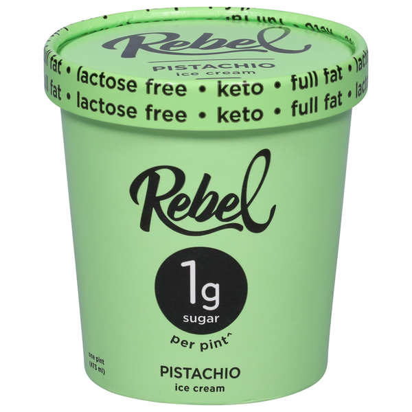 Ice Cream & Ice Rebel Ice Cream, Pistachio hero