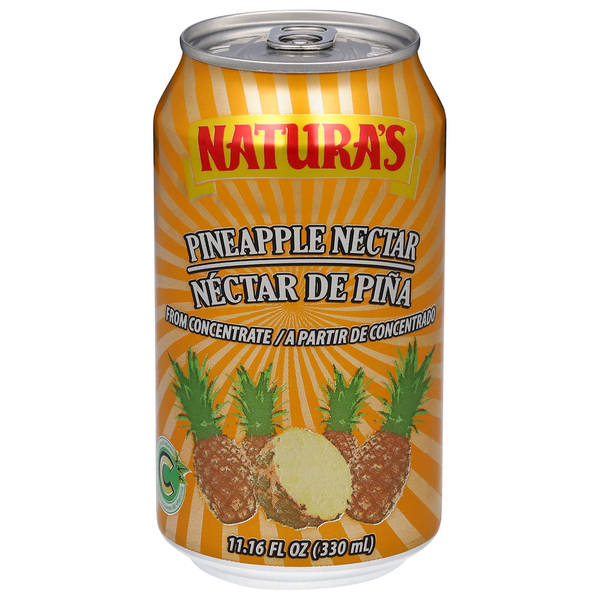 Juice & Nectars Natura's Nectar, from Concentrate, Pineapple hero