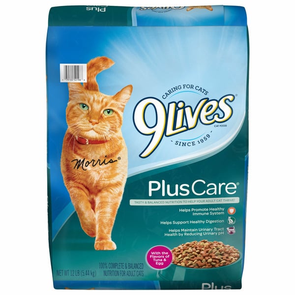 Cat Food & Care 9Lives Cat Food Plus Care Tuna & Egg hero