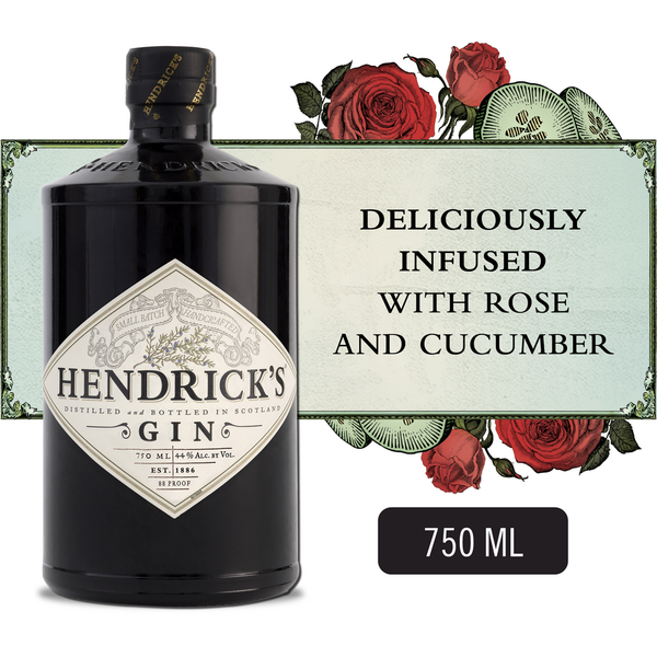 Spirits Hendrick's Gin Gin hero