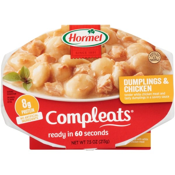 Canned Meals & Beans Hormel Dumplings & Chicken hero