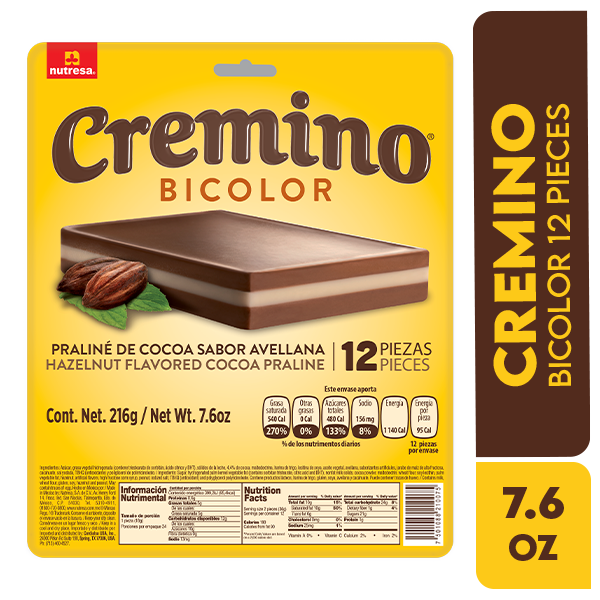 Candy & Chocolate Cremino Bicolor Blister hero