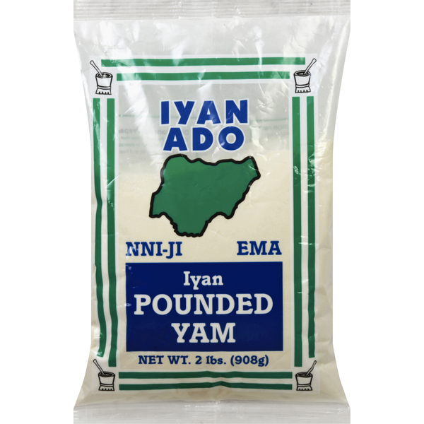 Indian Foods Iyan Ado Yam, Pounded hero