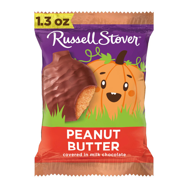 Fresh Vegetables Russell Stover Halloween Milk Chocolate Peanut Butter Pumpkin hero