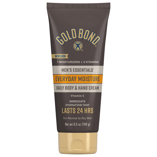 Body Lotions & Soap Gold Bond Daily Body & Hand Cream, Men's Essentials, Everyday Moisture hero