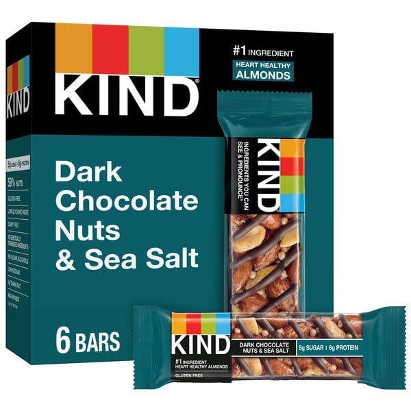 Energy & Granola Bars KIND Dark Chocolate Nuts & Sea Salt hero