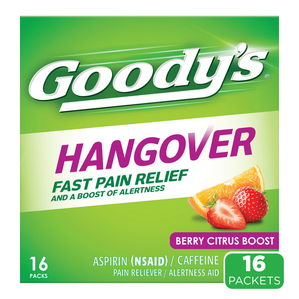 Muscles, Joints & Pain Relief Goody Hangover Powders Hangover Powders Berry Citrus hero