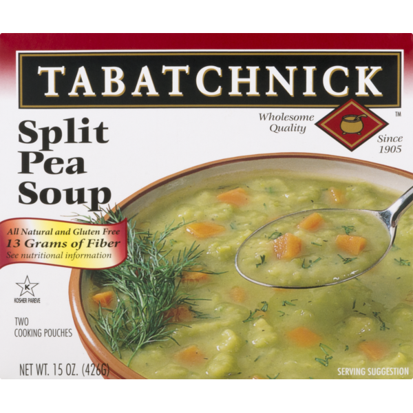 Kosher Foods Tabatchnick Split Pea Soup (Frozen) hero