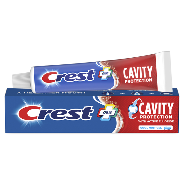 Crest Cavity Protection Toothpaste Gel, Cool Mint hero