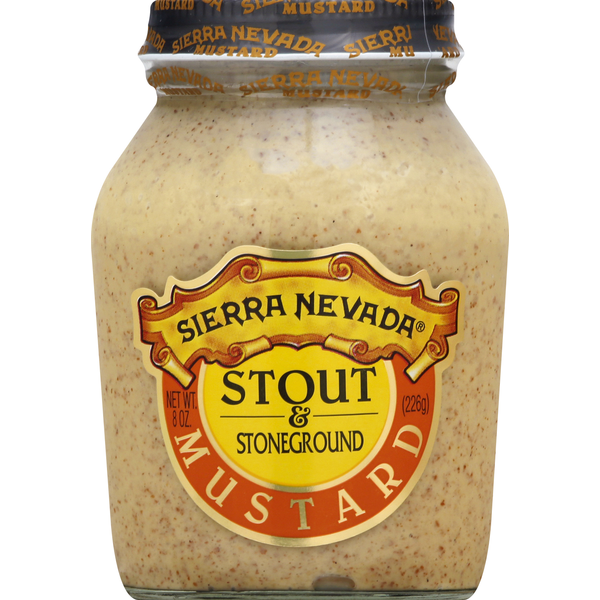 Condiments Sierra Nevada Mustard, Stout & Stoneground hero