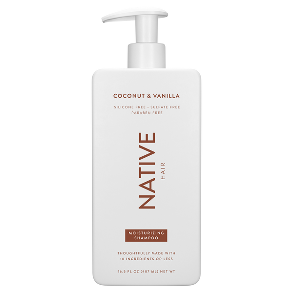 Hair Care Native Shampoo, Moisturizing, Coconut & Vanilla hero