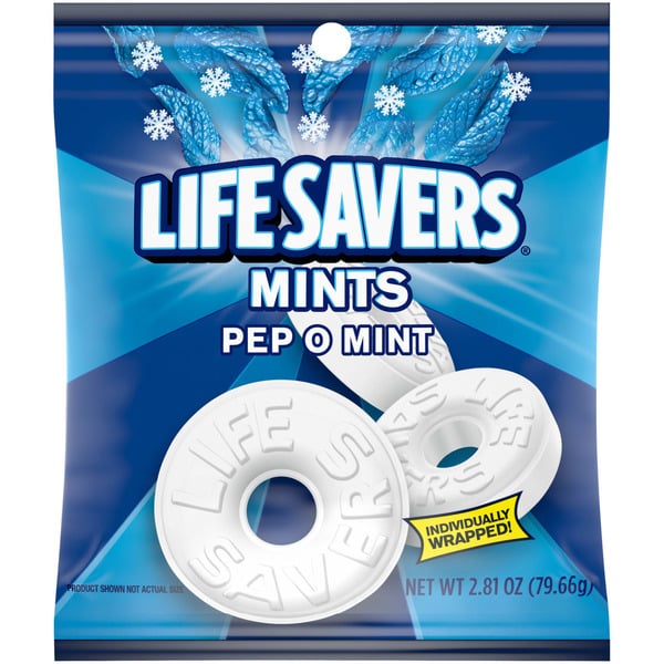 Candy & Chocolate Life Savers PepOMint Breath Mints Hard Candy hero