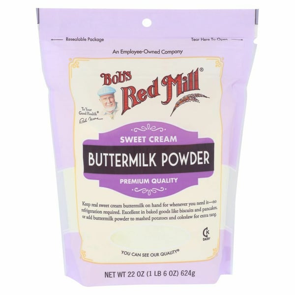 Milk Bob's Red Mill Sweet Cream Buttermilk Milk Powder hero