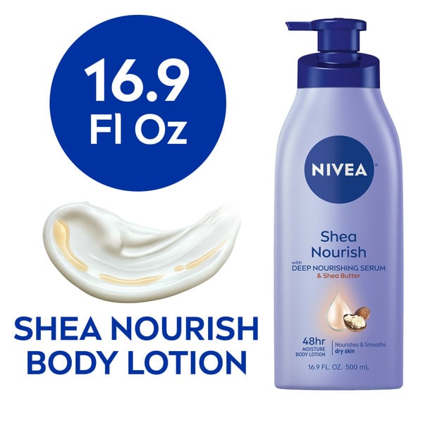 NIVEA Shea Nourish Lotion hero