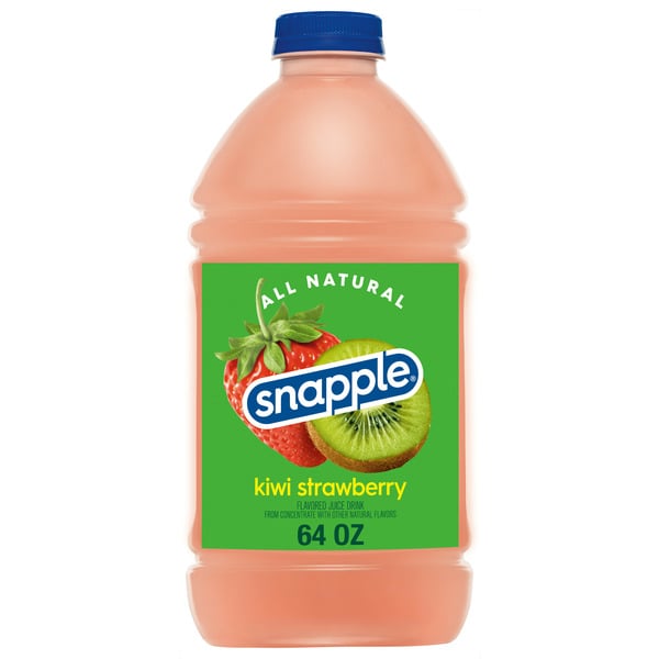 Juice & Nectars Snapple Juice Drink, Kiwi Strawberry hero