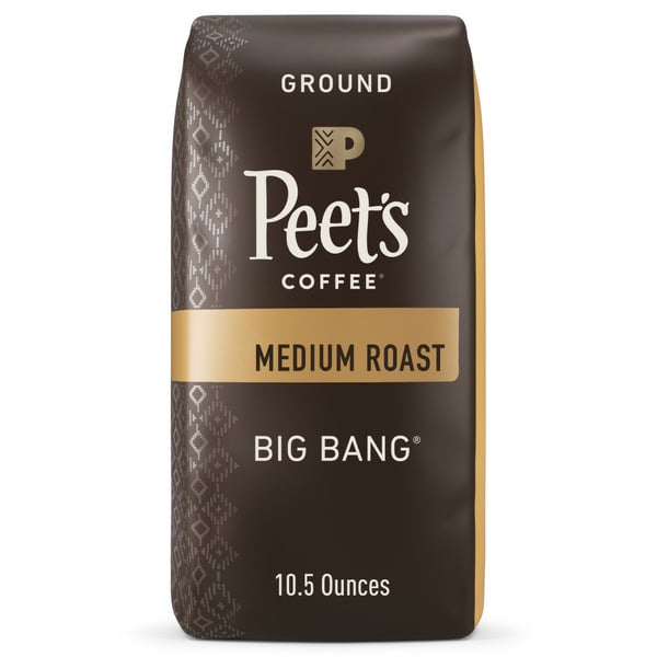 Coffee Peet's Coffee Big Bang, Medium Roast Ground Coffee, Bag hero