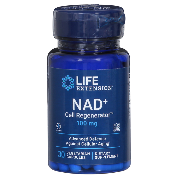 Vitamins & Supplements Life Extension Nad+, 100 mg, Capsules hero