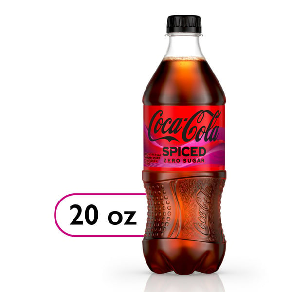 Coca Cola Zero Sugar Coca-Cola® Spiced Raspberry Spiced Coke, Natural Flavor​ hero