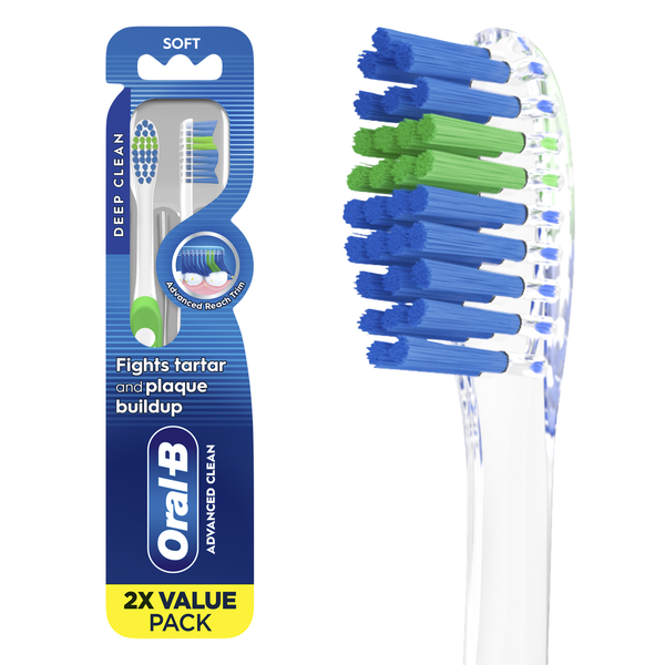 Oral Hygiene Oral-B Indicator Color Collection Toothbrushes, Soft hero