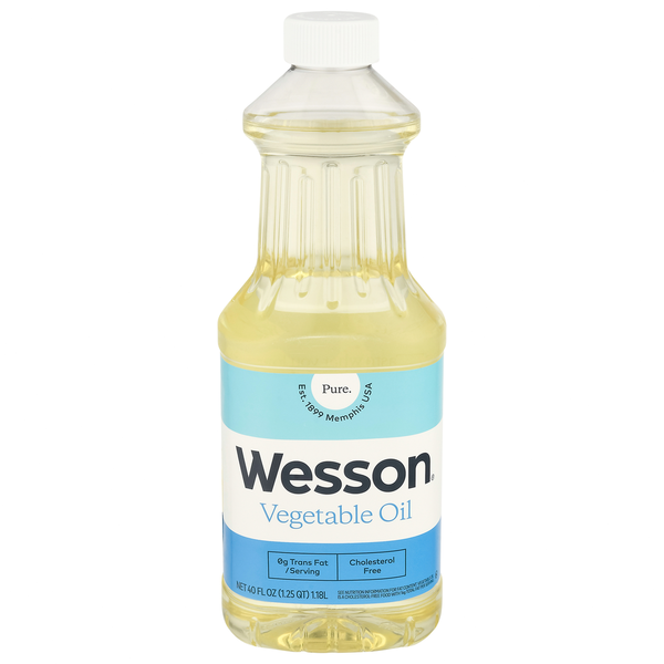 Wesson Vegetable Oil, Pure hero