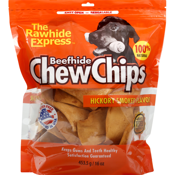 Dog Food & Care The Rawhide Express Dog Food, Beefhide, Hickory Smoked Flavor hero