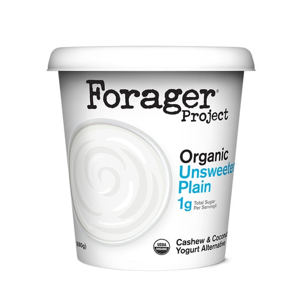 Yogurt Forager Project Organic Cashew & Coconut Milk Yogurt, Unsweetened Plain hero