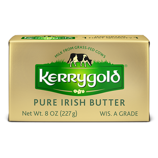 Butter Kerrygold Grass-Fed Pure Irish Salted Butter Foil,  (WI) hero