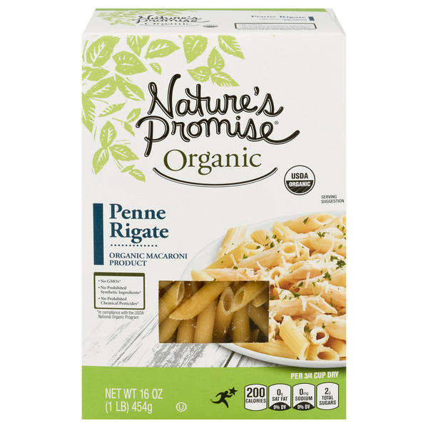 Dry Pasta Nature's Promise Organic Penne Rigate hero