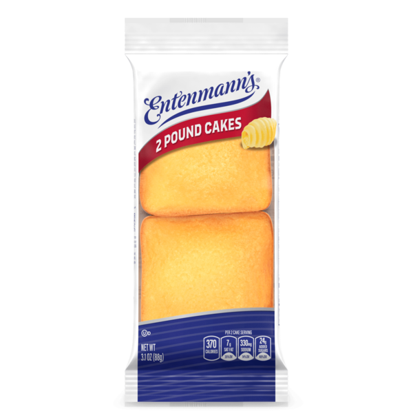 Bakery Desserts Entenmann's 2 count, Pound Cakes hero