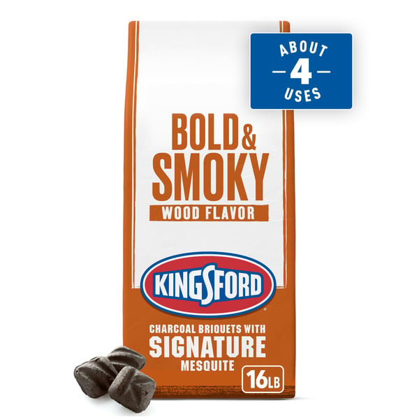 More Household Kingsford Charcoal Briquettes with Signature Mesquite, BBQ Charcoal for Grilling hero