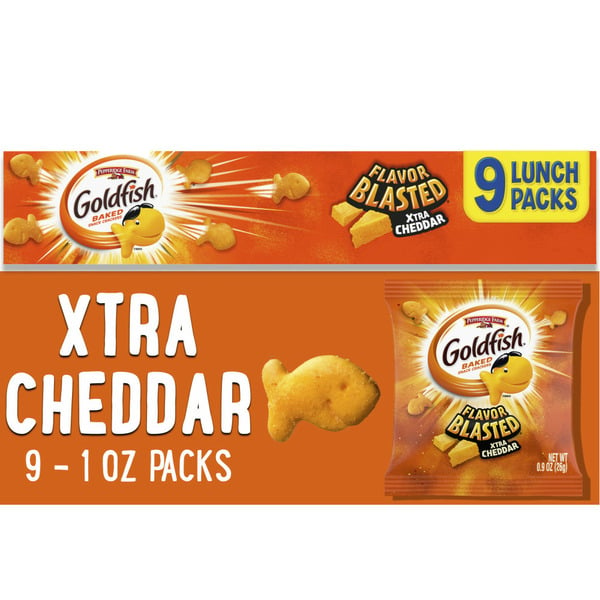 Crackers Pepperidge Farm Goldfish  Xtra Cheddar hero