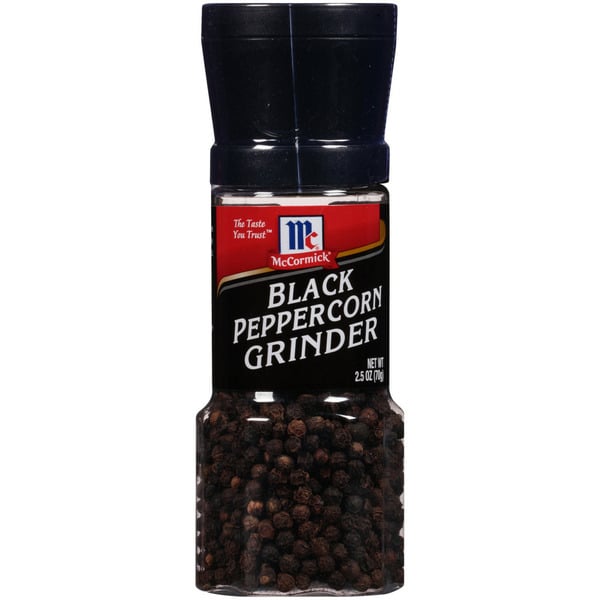 Spices & Seasonings McCormick® Black Peppercorn Grinder hero