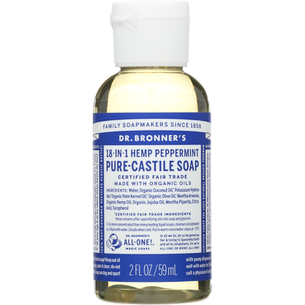 Body Lotions & Soap Dr. Bronner's 18-in-1 Hemp Lavender Pure Castile Liquid Soap, Organic hero