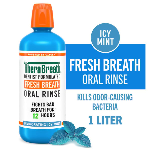 Oral Hygiene TheraBreath Fresh Breath Mouthwash hero