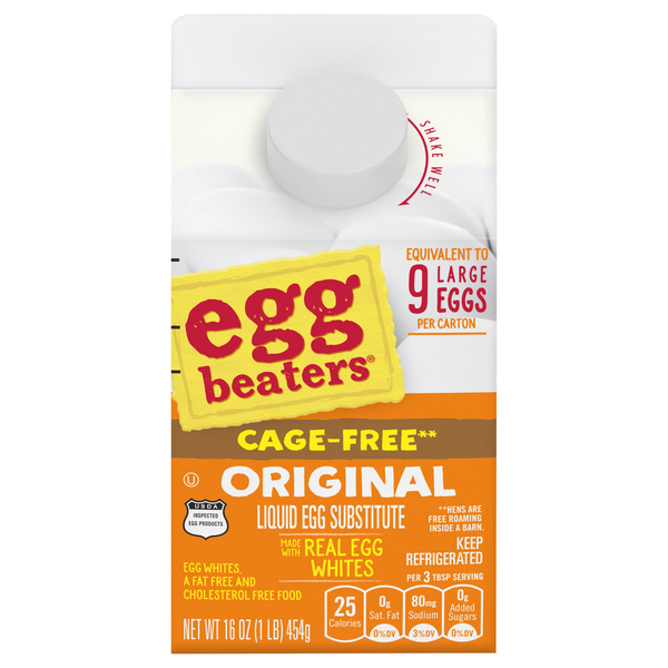 Eggs Egg Beaters Liquid Egg Substitute, Original, Cage-Free hero