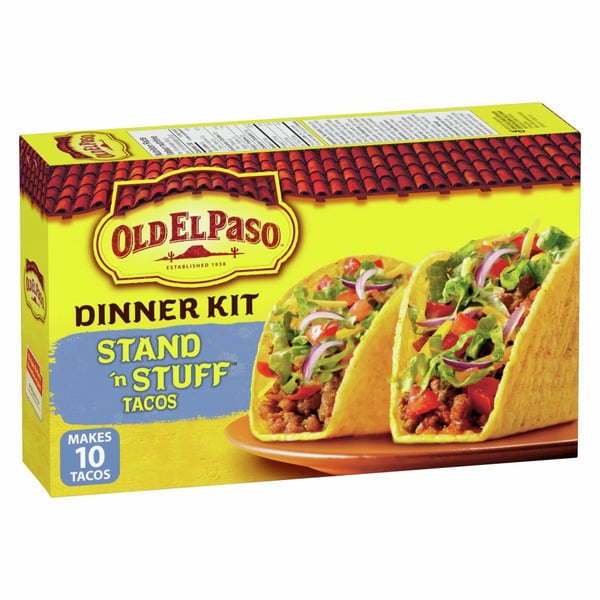 Old El Paso Stand 'n Stuff Taco Dinner Kit hero