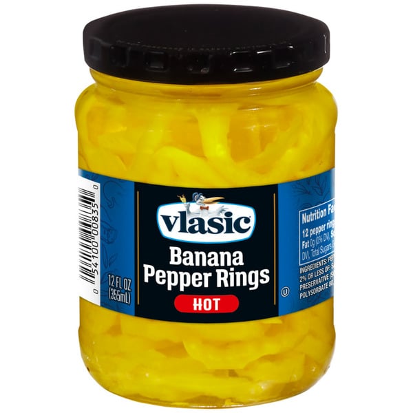 Pickled Goods & Olives Vlasic Hot Banana Pepper Rings hero