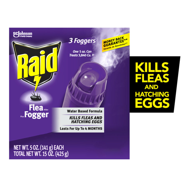 More Household Raid® Flea Killer Plus Fogger hero