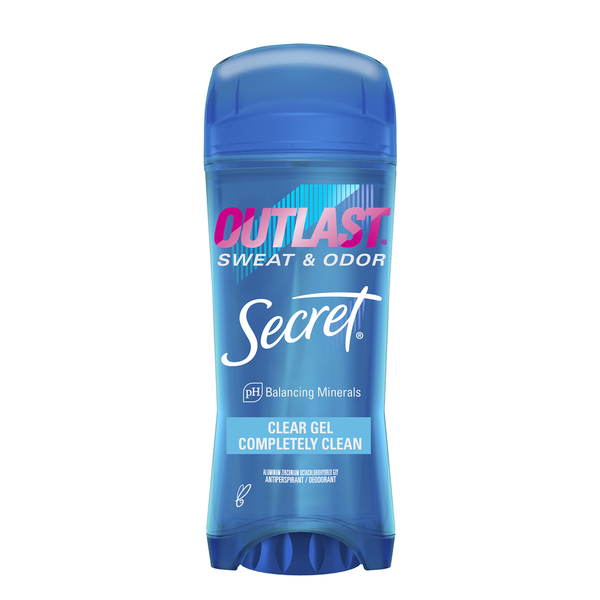 Deodorants Secret Outlast Clear Gel Antiperspirant Deodorant for Women, Completely Clean hero