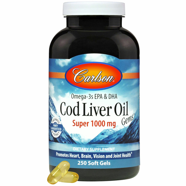 Fish Oil & Omegas Carlson Cod Liver Oil hero