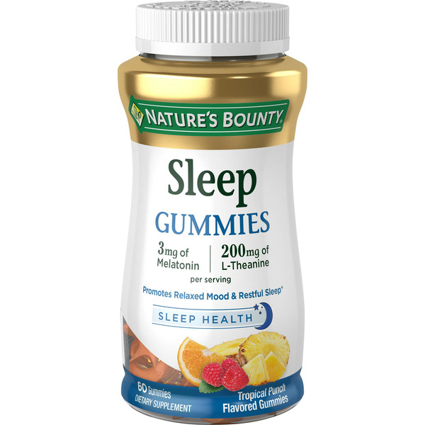 Vitamins & Supplements Nature's Bounty Melatonin Sleep Aid Gummies hero