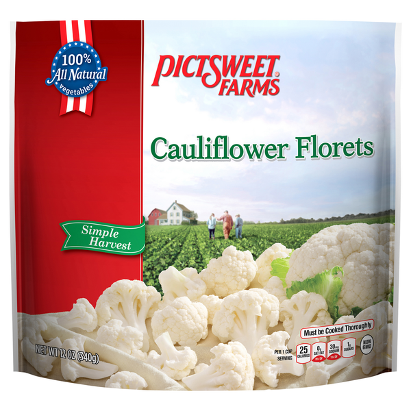 Frozen Produce Pictsweet Farms Cauliflower Florets hero