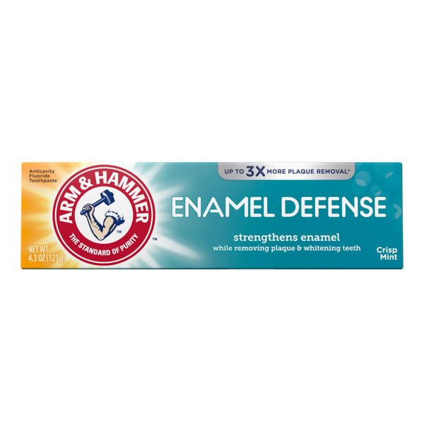 Oral Hygiene Arm & Hammer Toothpaste, Fluoride Anticavity, Crisp Mint, Bright & Strong hero