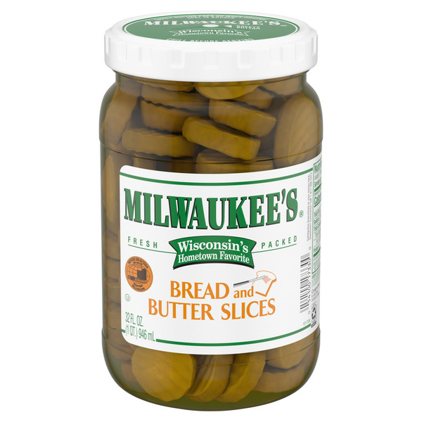 Pickled Goods & Olives Milwaukee Pickles, Bread and Butter Slices hero