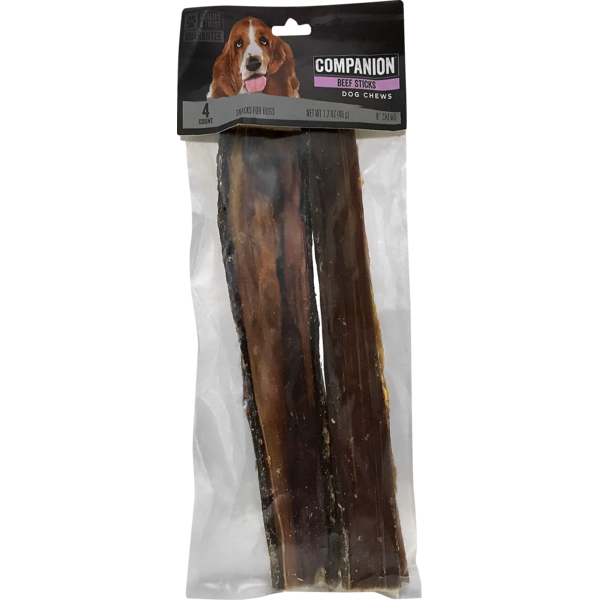 Dog Treats & Chews Companion Beef Sticks Dog Chews hero