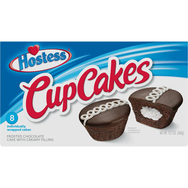 Hostess Chocolate Cupcakes Chocolate Cake Creamy Filling hero