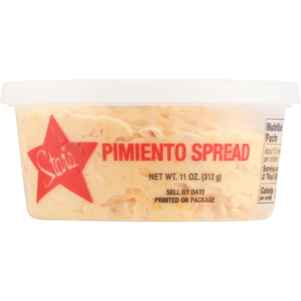 Deli Dips, Spreads, Snacks Stars Pimiento Spread hero