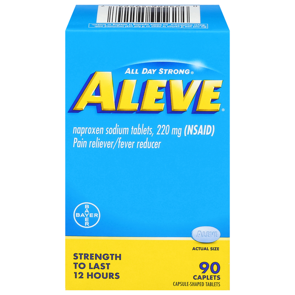 Aleve Pain Reliever/Fever Reducer, Caplets hero