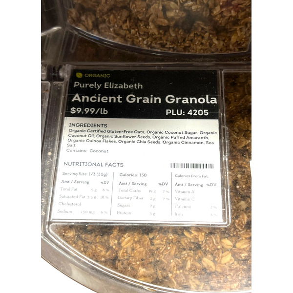 Granola Purely Elizabeth Organic Ancient Grain Granola hero